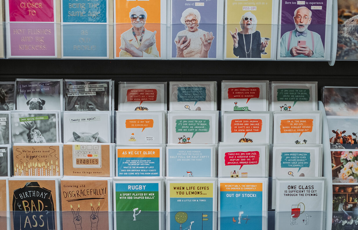 Greetings cards & gift wrap
